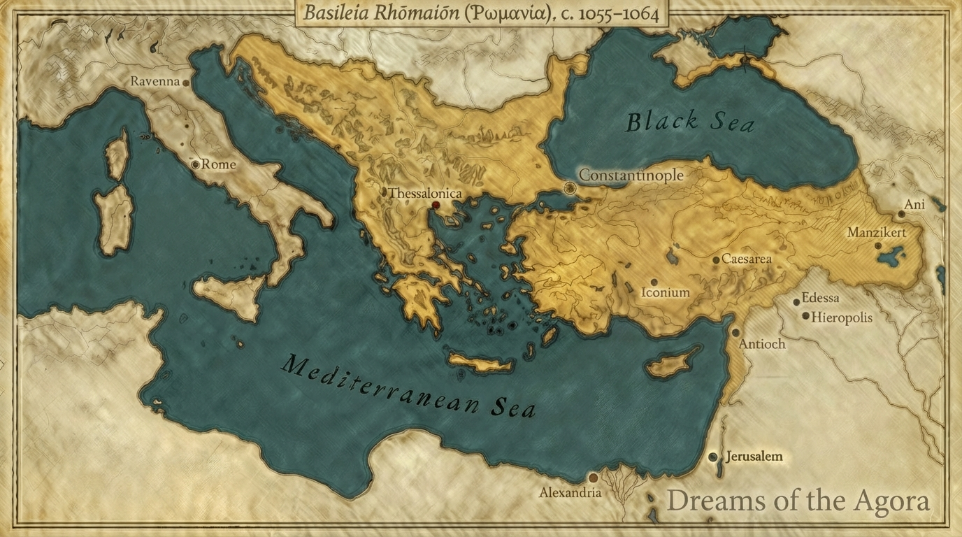 Plate II — The Roman Empire (c. 1055–1064)